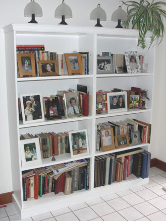 fitted bookcase